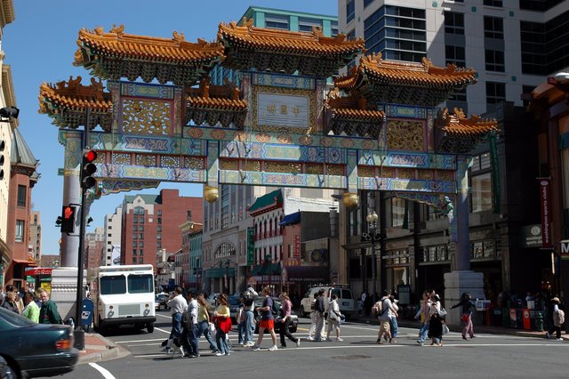 Friendship Arch in Chinatown